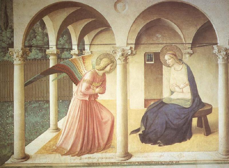 Fra Angelico The Annuciation Spain oil painting art